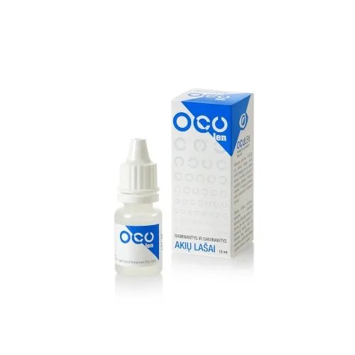 OCULEN lašai sudirgusioms akims, 10 ml