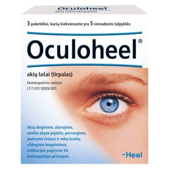 OCULO-HEEL, akių lašai, tirpalas, N15, 0.45 ml