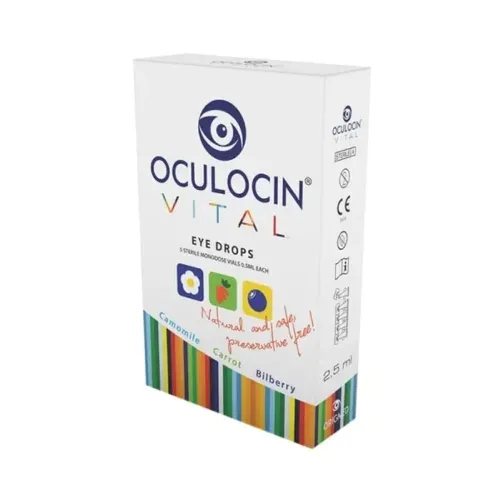OCULOCIN akių lašai VITAL, N10, 0.5 ml