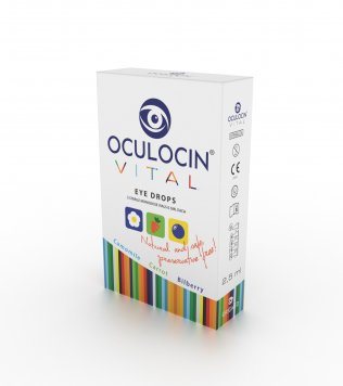 OCULOCIN Vital akių lašai, tirpalas N10, 0.5 ml