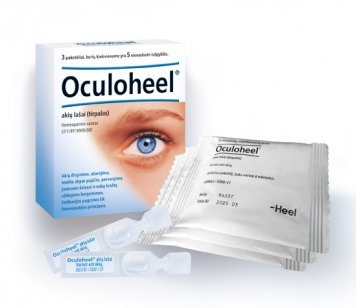 OCULOHEEL akių lašai, tirpalas N15, 0.45 ml