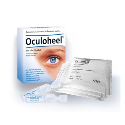 OCULOHEEL, akių lašai (tirpalas), N15