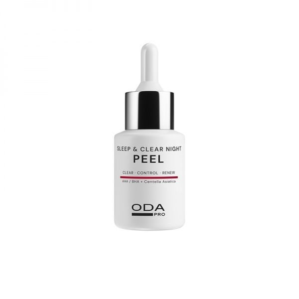 ODA PRO 4 Rūgščių naktinis pilingas spuoguotai odai, 30 ml
