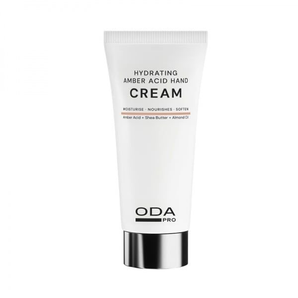 ODA PRO drėkinamasis rankų kremas su gintaro rūgštimi, 50 ml