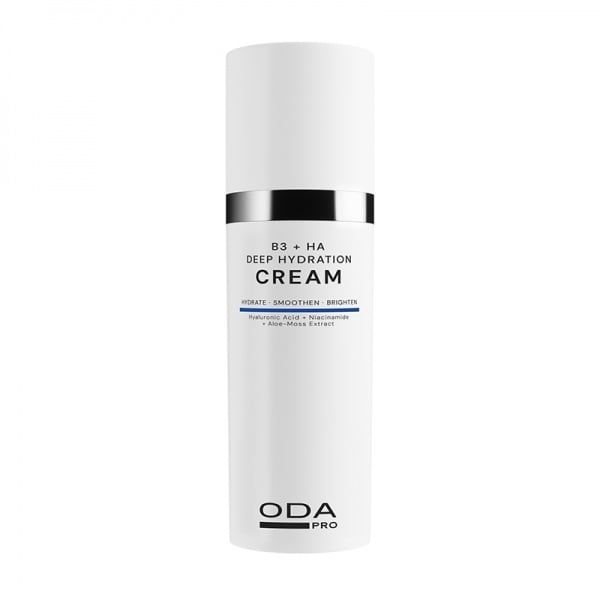 ODA PRO intensyviai drėkinantis niacinamido kremas su hialurono rūgštimi, 50 ml