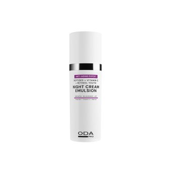 ODA PRO peptidų naktinis kremas su vitaminu C ir retinoliu ANTI-AGING EXPERT, 50 ml