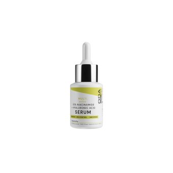 ODA PRO serumas su 10 % niacinamido ir hialurono rūgštimi MULTI ACTIVE, 30 ml