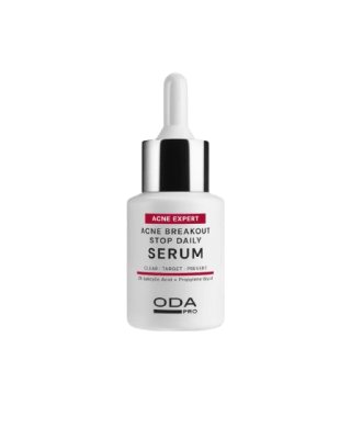 ODA PRO Spuogų kontrolei serumas su 2% Salicilio rūgštimi, 30 ml
