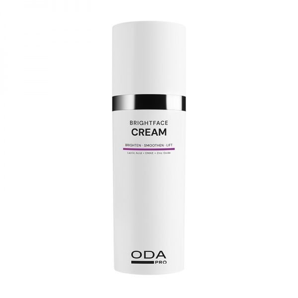 ODA PRO Šviesinamasis ir stangrinamasis kremas su DMAE ir pieno rūgštimi, 50 ml