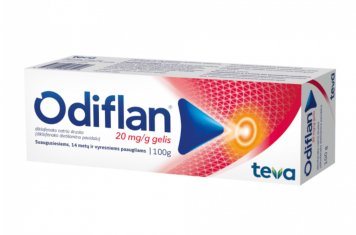 ODIFLAN 20 mg/g gelis, 100 g