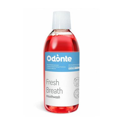 ODONTE, burnos skalavimo skystis gaivų burnos kvapą suteikiantis, 500 ml