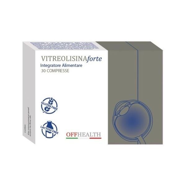 OFFHEALTH maisto papildas VITREOLISINA FORTE, 30 tab.