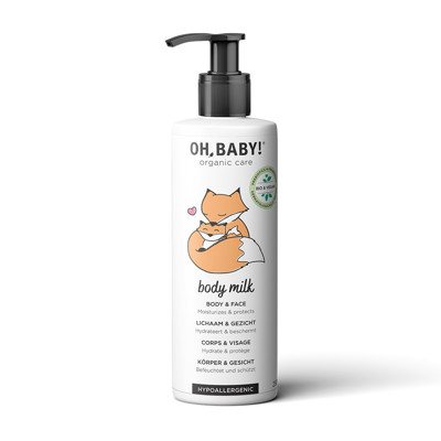 Oh, Baby! Hipoalerginis Kūno pienelis, ., 250 ml