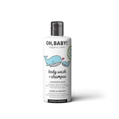 Oh, Baby! Hipoalerginis Prausiklis + Šampūnas, ., 150 ml