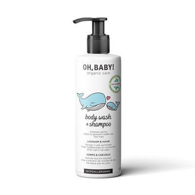 Oh, Baby! Hipoalerginis Prausiklis + Šampūnas, ., 250 ml