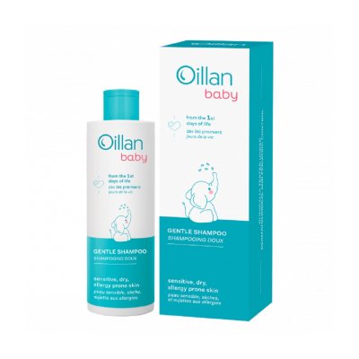 OILLAN Baby švelnus šampūnas kūdikiams, 200 ml