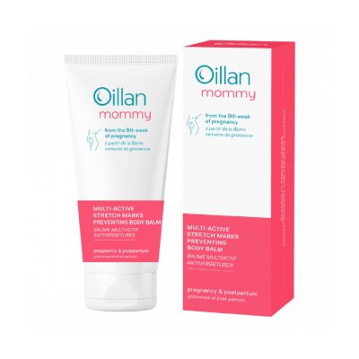 OILLAN Mommy Multi-Active prevencinis strijų balzamas, 200 ml
