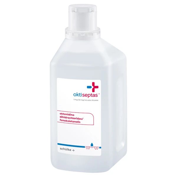 OKTISEPTAS 1 mg/20 mg/ml odos tirp., 1000 ml