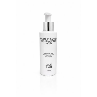OLÈ LAB 3% Migdolų rūgšties gelinis veido prausiklis, 150 ml