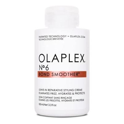 OLAPLEX No. 6 Bond Smoother nenuplaunamas glotninamasis plaukų kremas, 100 ml