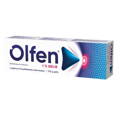 OLFEN, 1 %, gelis, 100 g