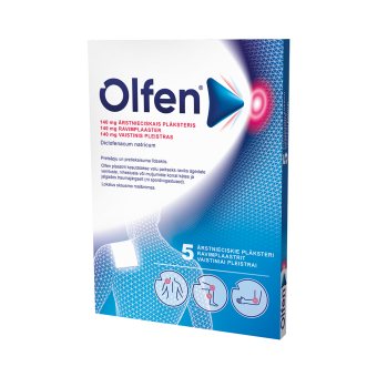 Olfen 140 mg vaistinis pleistras N5