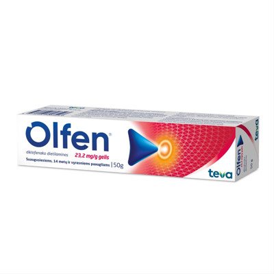 Olfen 23,2 mg/g gelis, 50 g