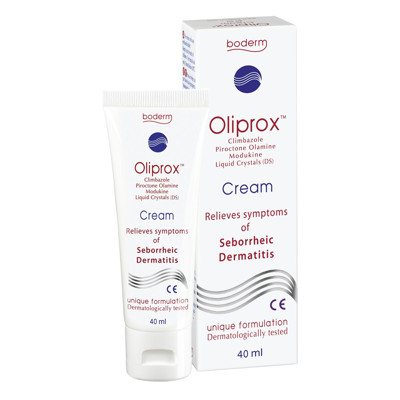 OLIPROX, kremas seborėjinio dermatito požymiams lengvinti, 40 g