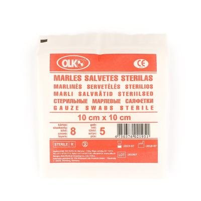 OLKO GAUZE TISSUES STERILE 10X10 N5 (OLKO)