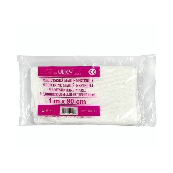 OLKO medicininė marlė, x 90 cm, 1 vnt., 1 m