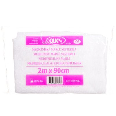 OLKO, medicininė marlė, x 90 cm, 2 m