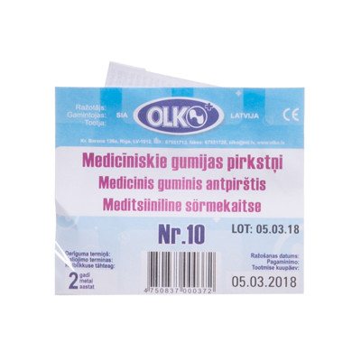 OLKO, medicininiai antpirščiai, 10 vnt