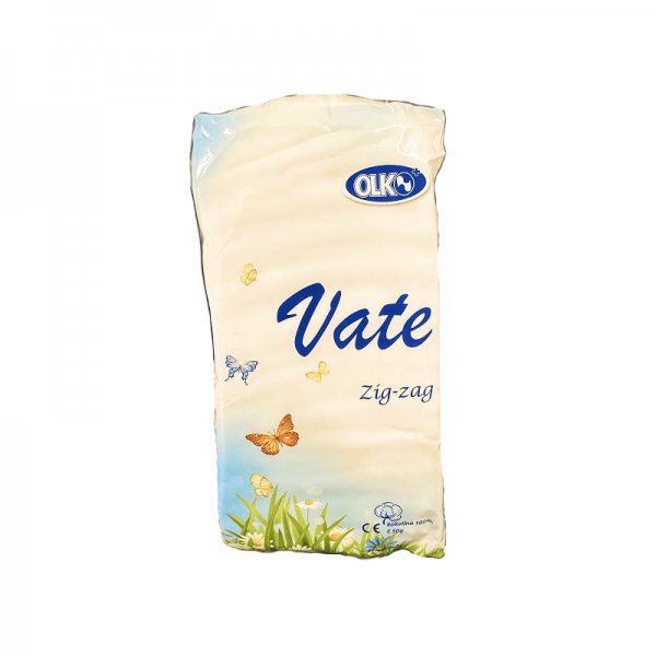 OLKO nesterili vata ZIG-ZAG, 50 g