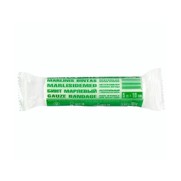 OLKO nesterilus tvarstis austais kraštais, x 10 cm, 1 vnt., 5 m