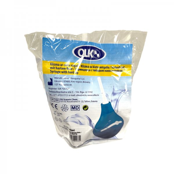 OLKO švirkštynė kietu antgaliu, Nr. 15, 1 vnt., 400 ml