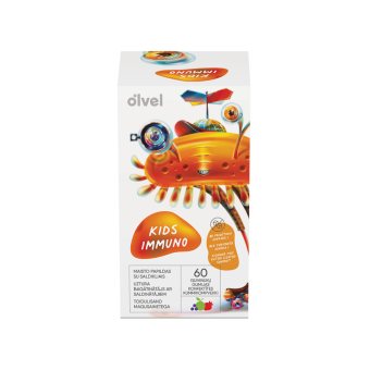 OLVEL, Imuno becukriai guminukai, 60 vnt