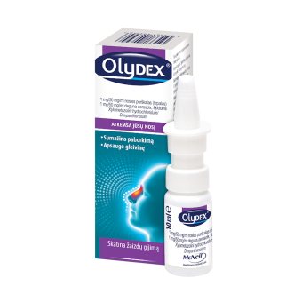 OLYDEX, 1mg/50mg/ml, nosies purškalas, tirpalas, N1, 10 ml