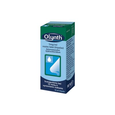 Olynth 1 mg/ml nosies lašai, 10 ml