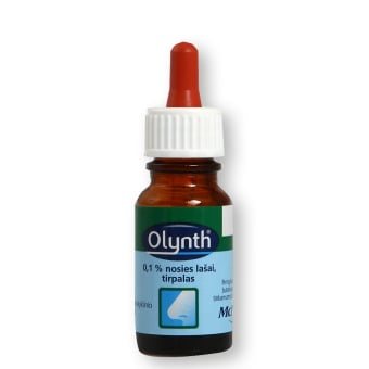 Olynth, 1mg/ml, nosies lašai, tirpalas, N1, 10 ml