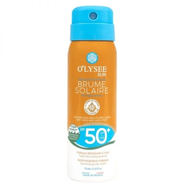 O'LYSEE apsauginė dulksna SUN, SPF50+, 75 ml