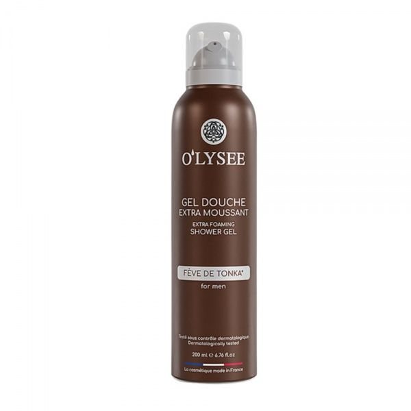 O'LYSEE dušo putos vyrams FEVE DE TONKA, 200 ml