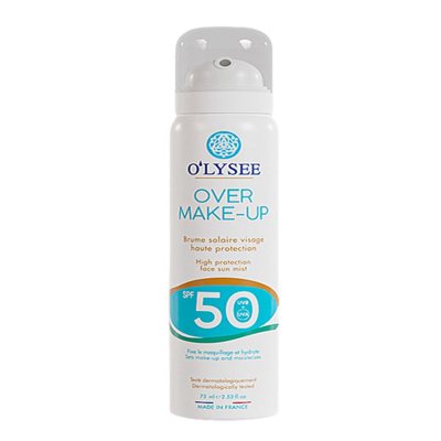OLYSEE, OVER MAKE UP SPF50, apsauginė dulksna veidui, labai aukšto faktoriaus, 1 vnt., 75 ml