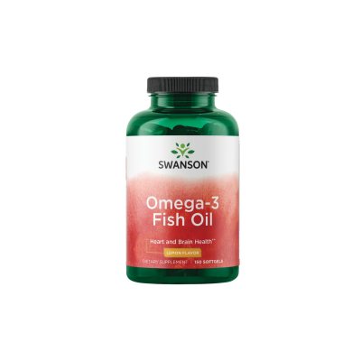 Omega 3 1000 mg citrinų skonio žuvų taukai, N150
