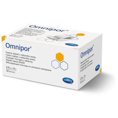 Omnipor pleistras, x 5m, 1vnt., 2.5 cm