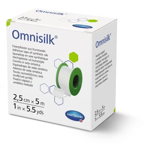 Omnisilk pleistras, x 5m, 1vnt., 2.5 cm