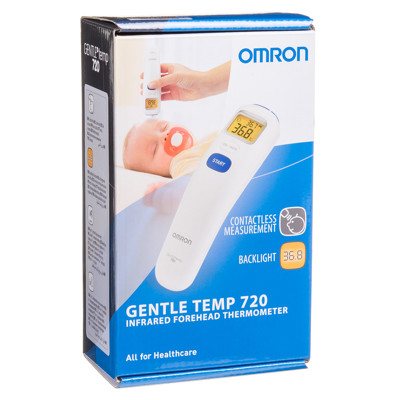 OMRON GETLE TEMP 720, Elektroninis bekontaktis infraraudonųjų spindulių termometras , N1
