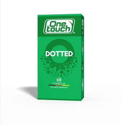 ONE TOUCH DOTTED, prezervatyvai, 12 vnt