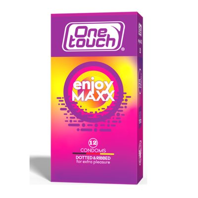 ONE TOUCH ENJOYMAXX, prezervatyvai, 12 vnt