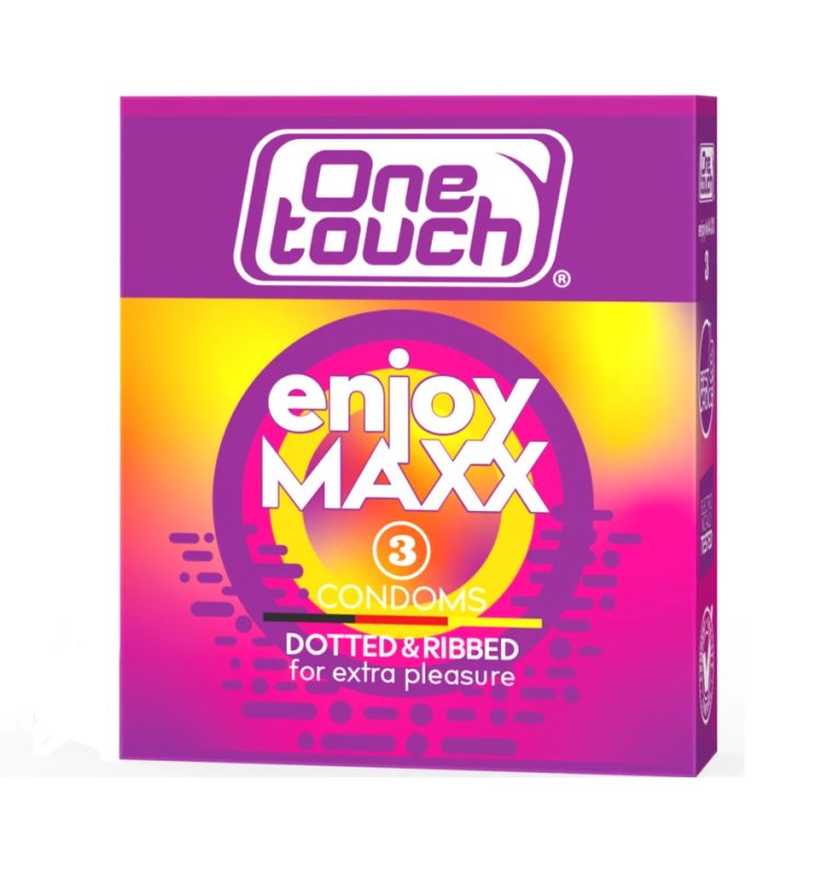 ONE TOUCH EnjoyMaxx, prezervatyvai, 3 vnt
