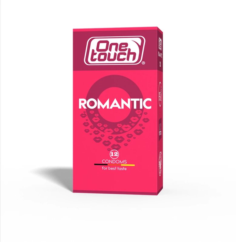 ONE TOUCH prezervatyvai Romantic, 12 vnt
